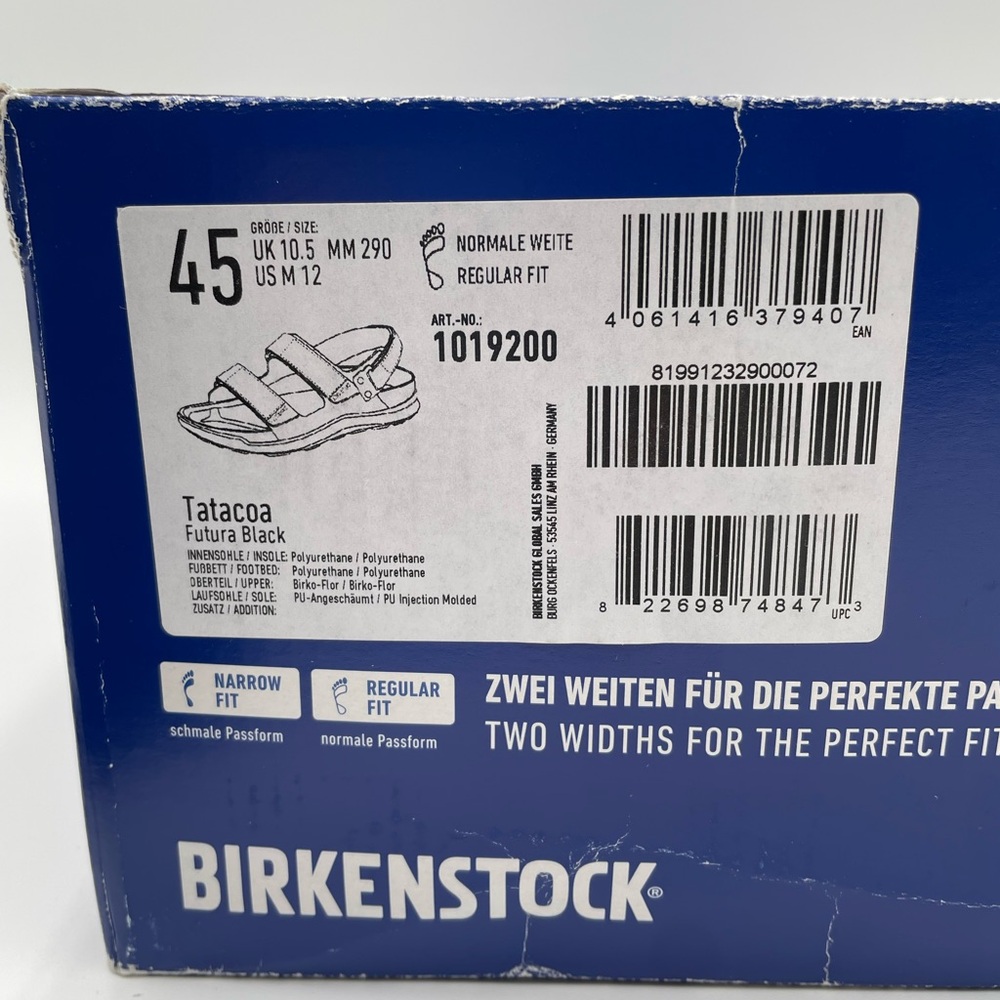 Birkenstock Black Unisex Sandals - Picture 7 of 7